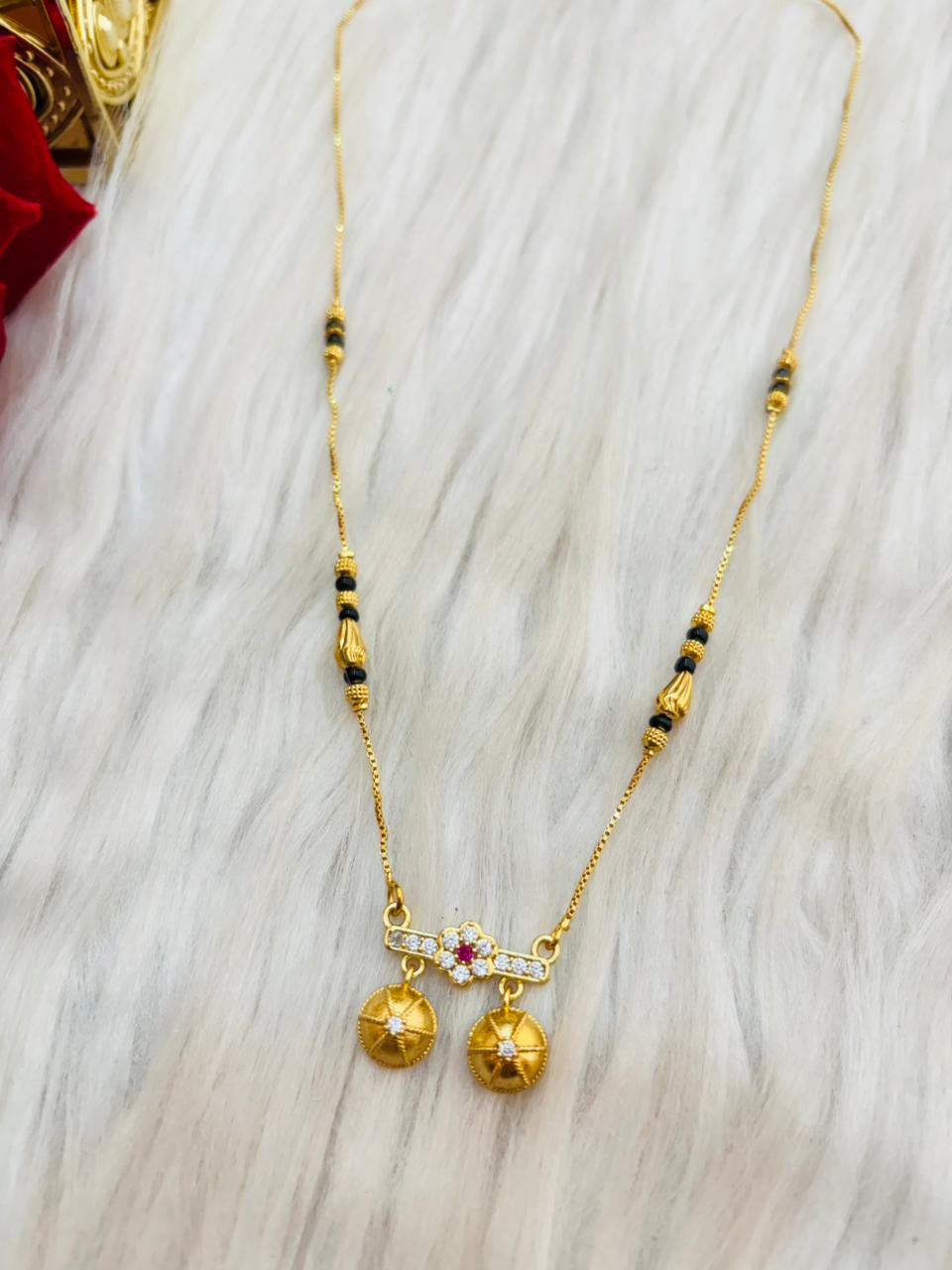 Married Women-Gold Plated Mangal sutra(Combo-1)