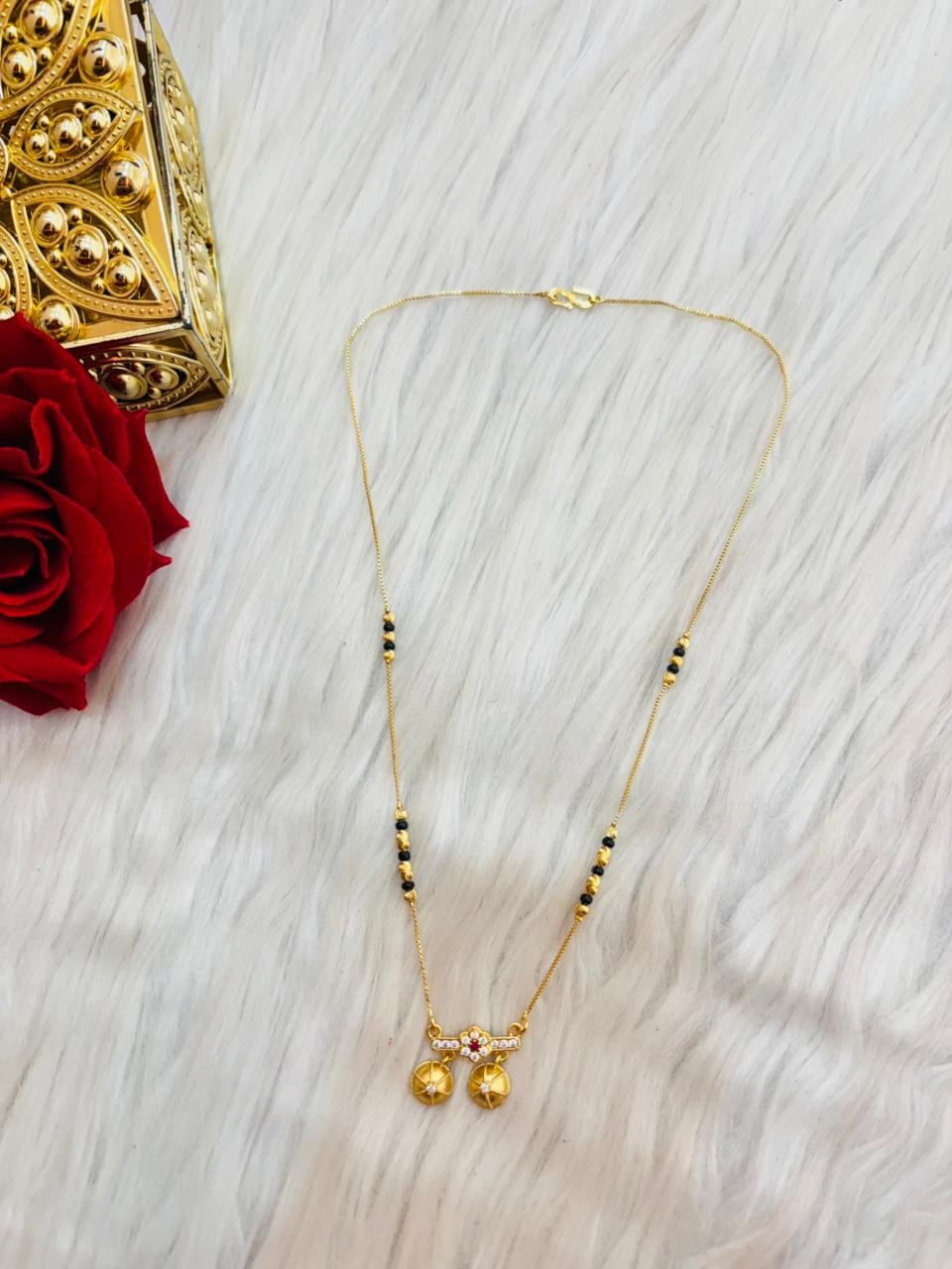 Married Women-Gold Plated Mangal sutra(Combo-3)