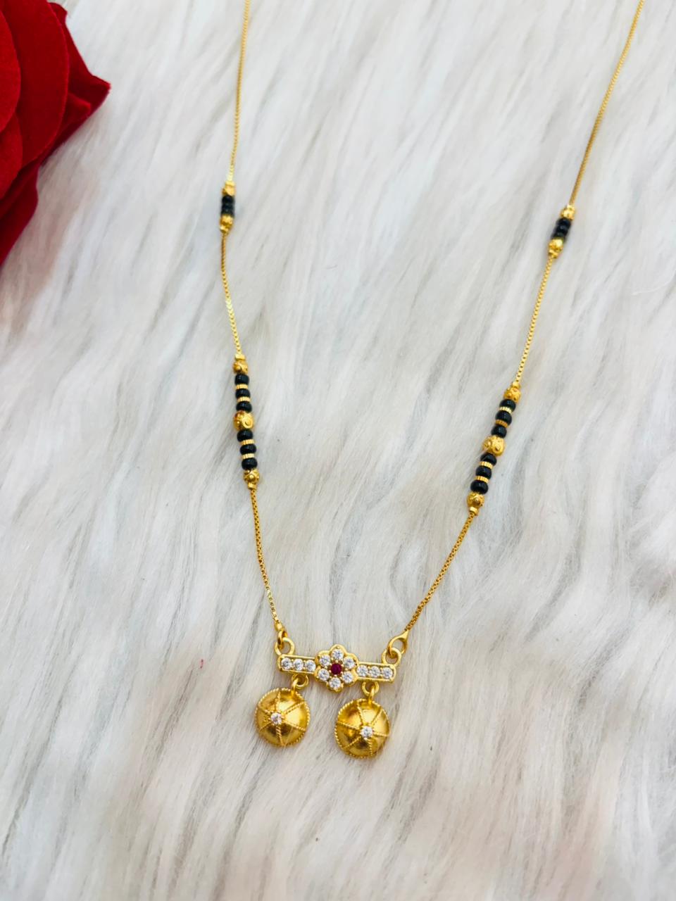 Married Women-Gold Plated Mangal sutra(Combo-2)