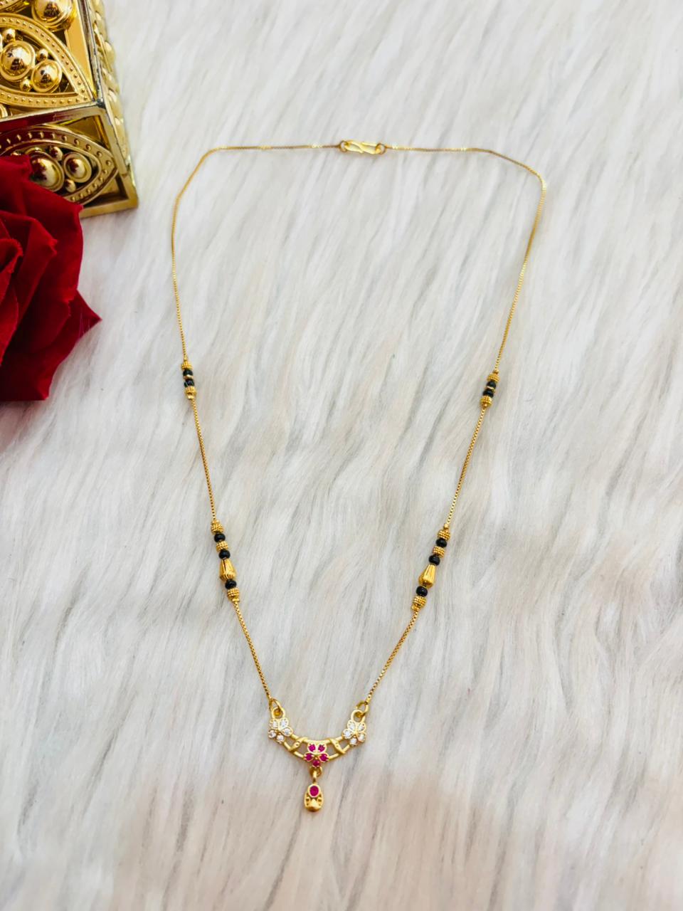 Vivaah-Gold Plated Mangal sutra