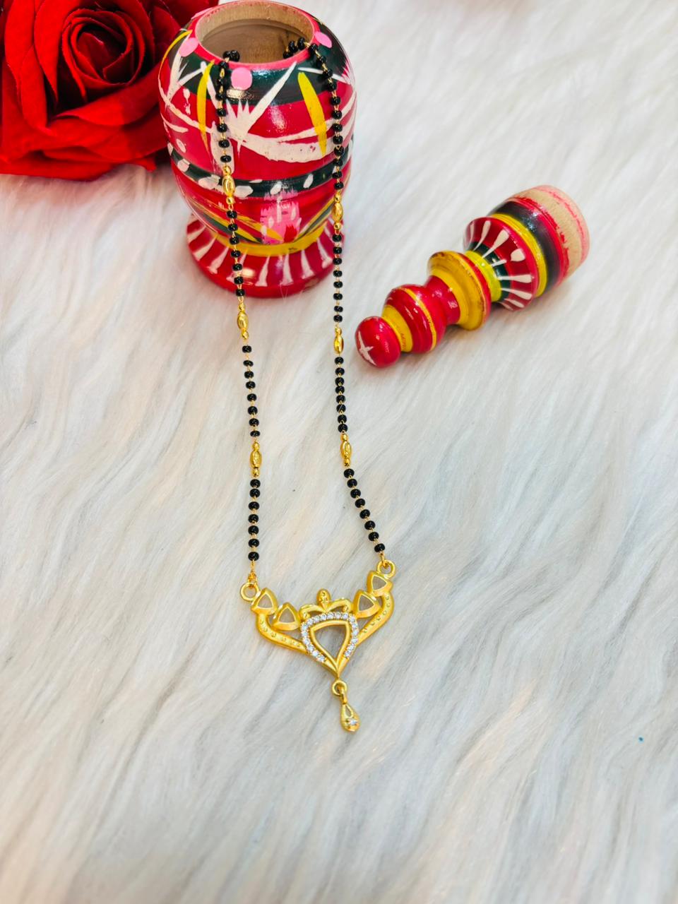 Classic Gold Plated Mangal sutra(Combo-2)