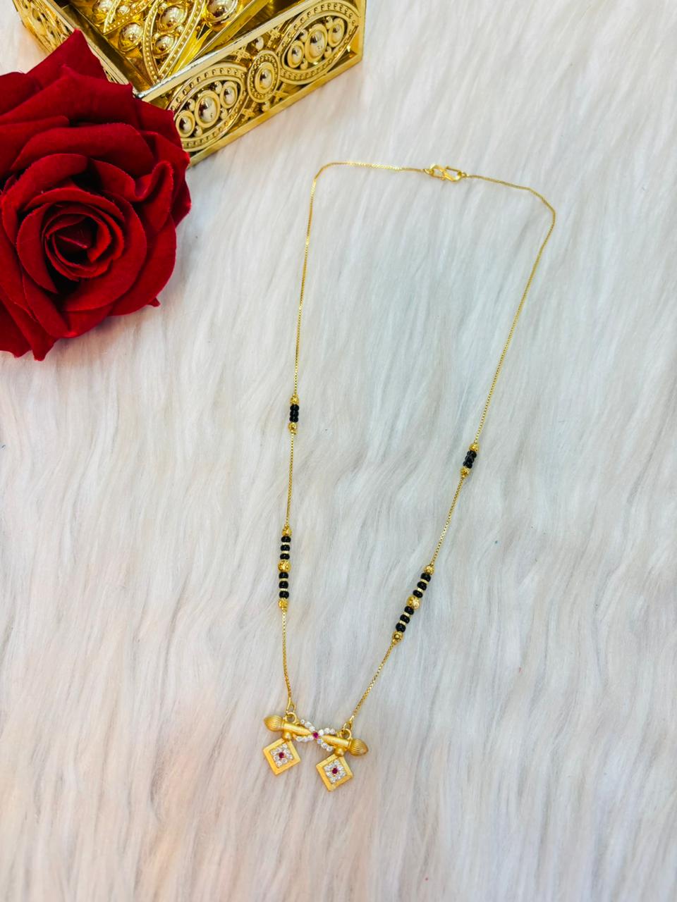 The Ruby Twin- Mangalsutra