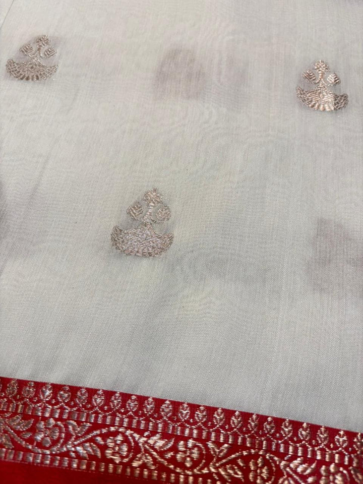 Pujarini  Banarasi Cotton Silk Saree