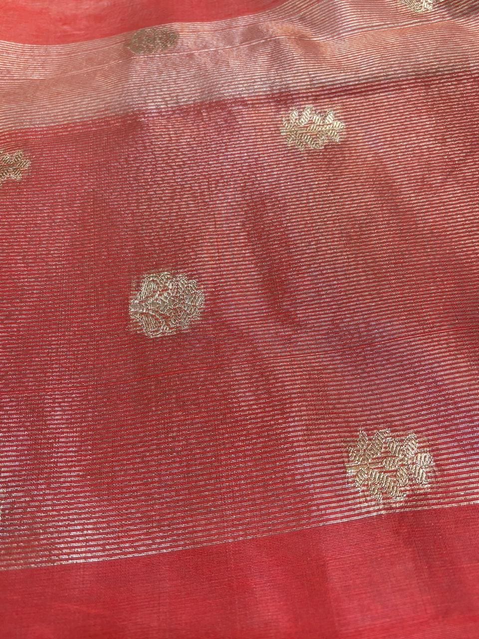 Pujarini  Banarasi Cotton Silk Saree