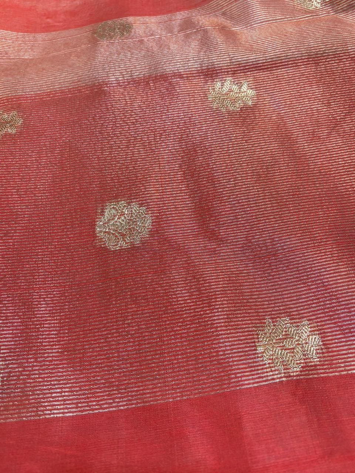 Pujarini  Banarasi Cotton Silk Saree