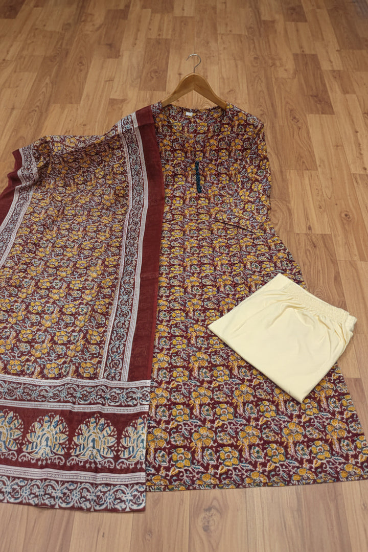 Office Day Out  Cotton Kurti Set