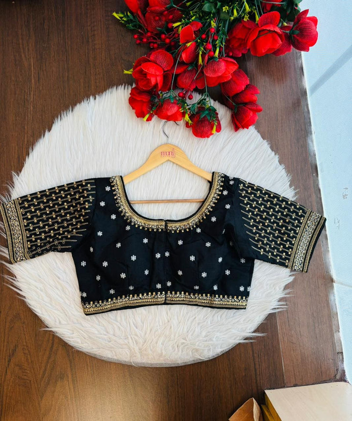 Dark Desire Fancy Slik Blouse