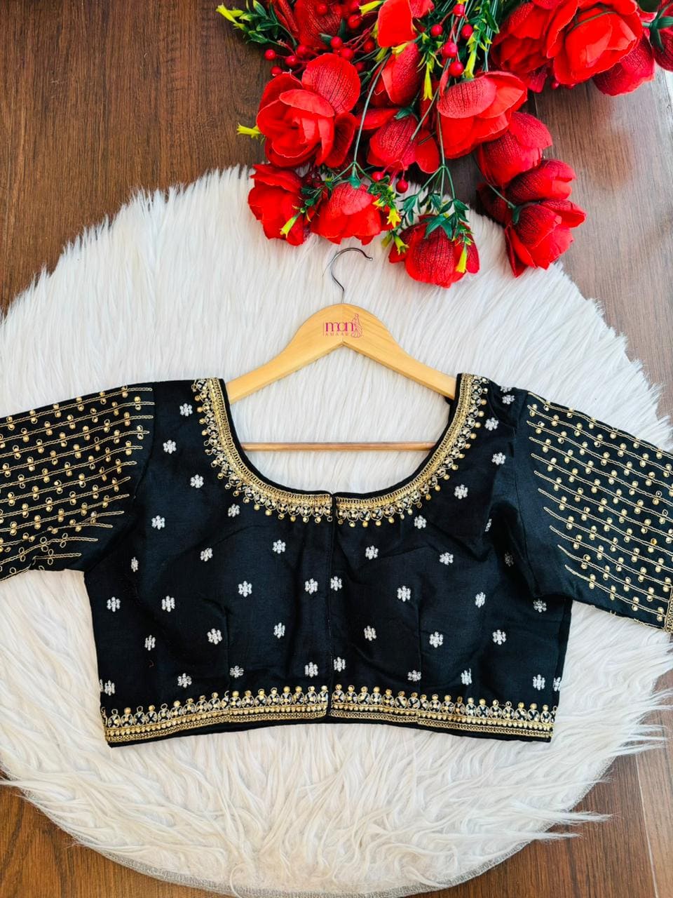 Dark Desire Fancy Slik Blouse