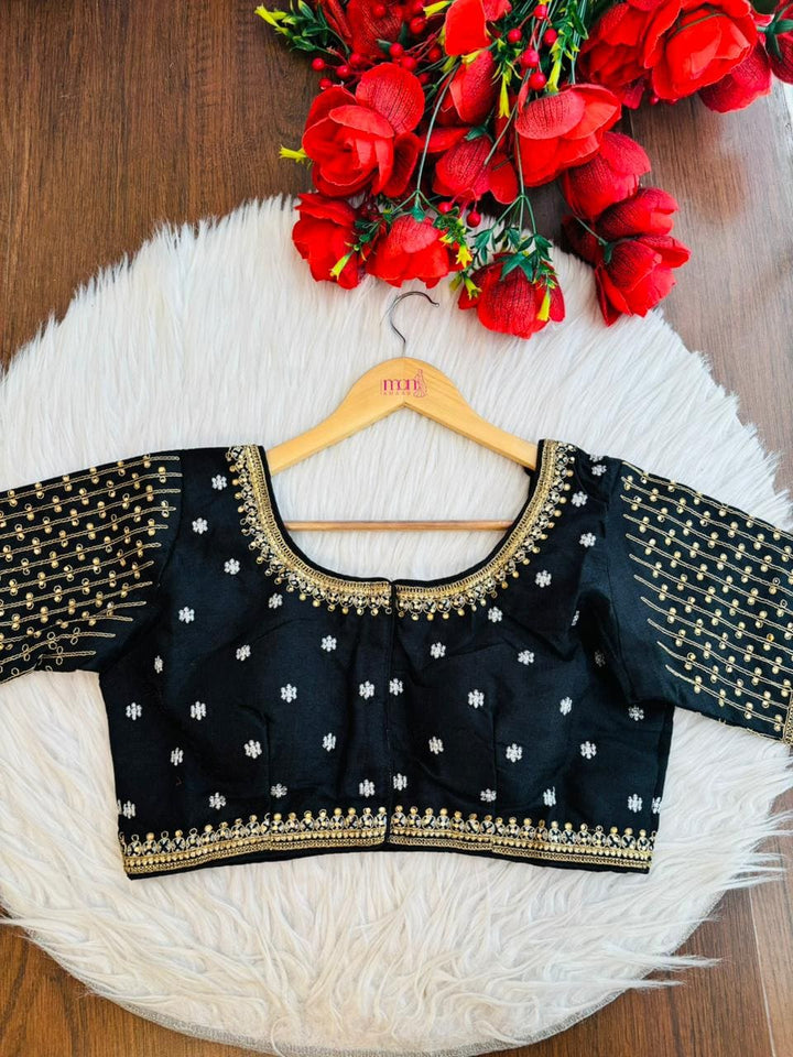 Dark Desire Fancy Slik Blouse