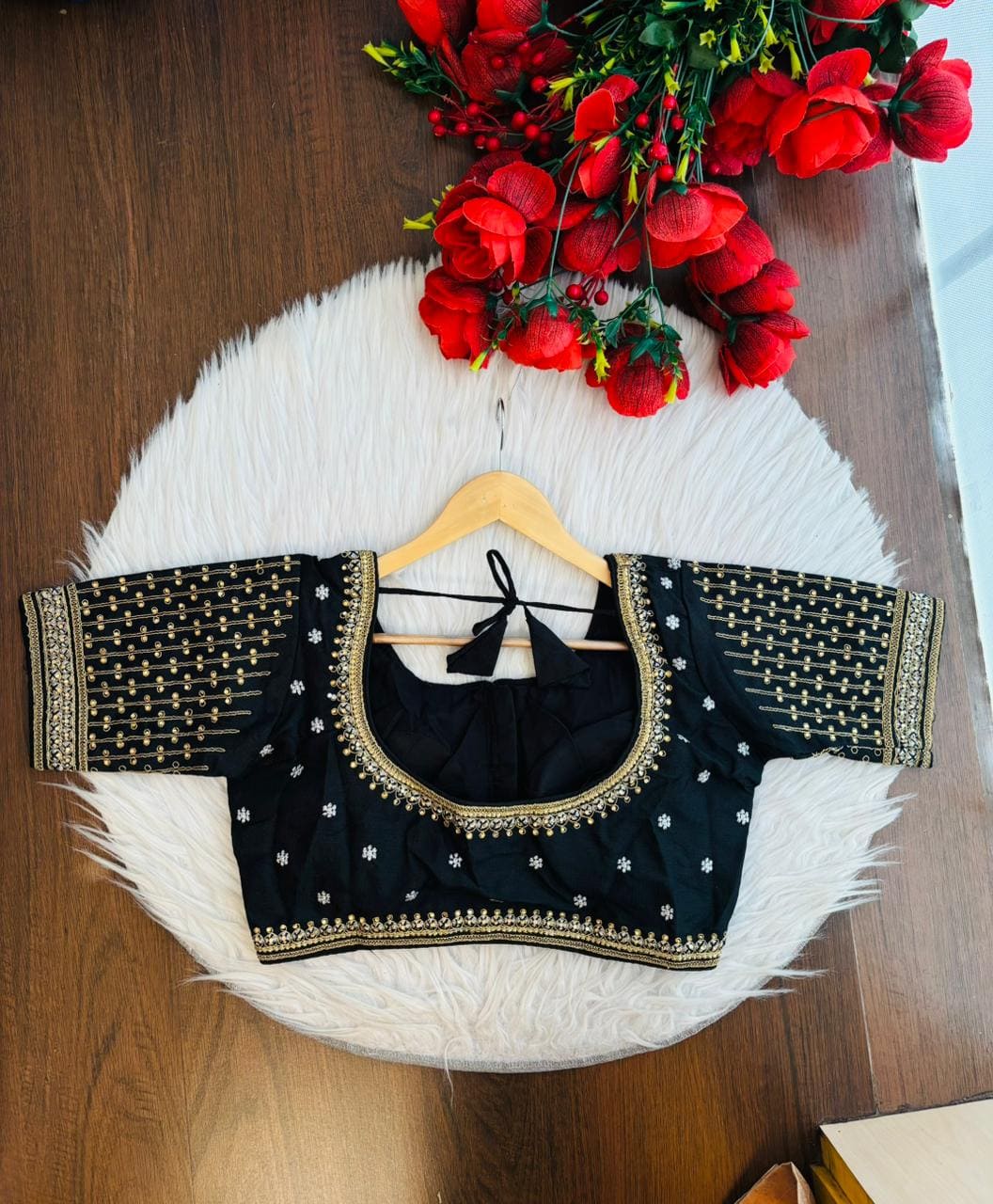 Dark Desire Fancy Slik Blouse