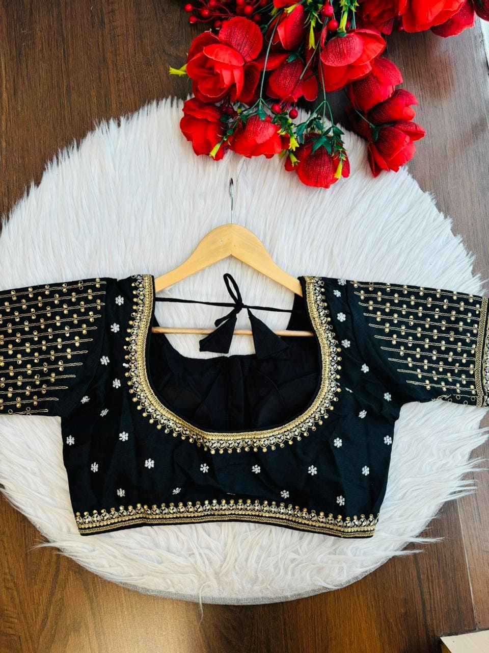 Dark Desire Fancy Slik Blouse
