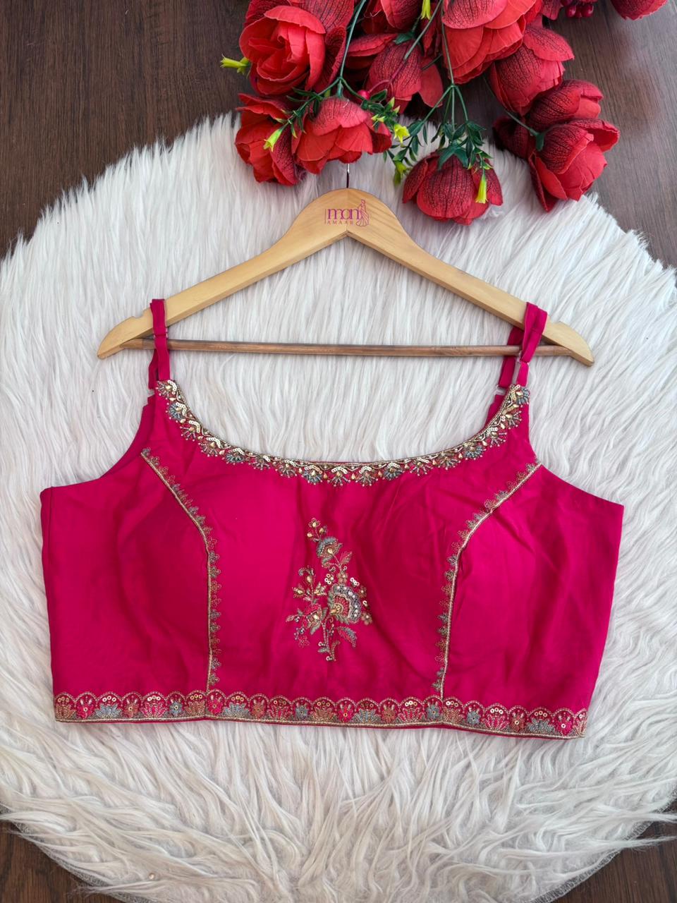 Sparkle Weave Fancy Designer Blouse