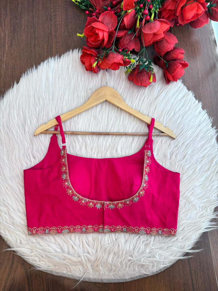 Sparkle Weave Fancy Designer Blouse