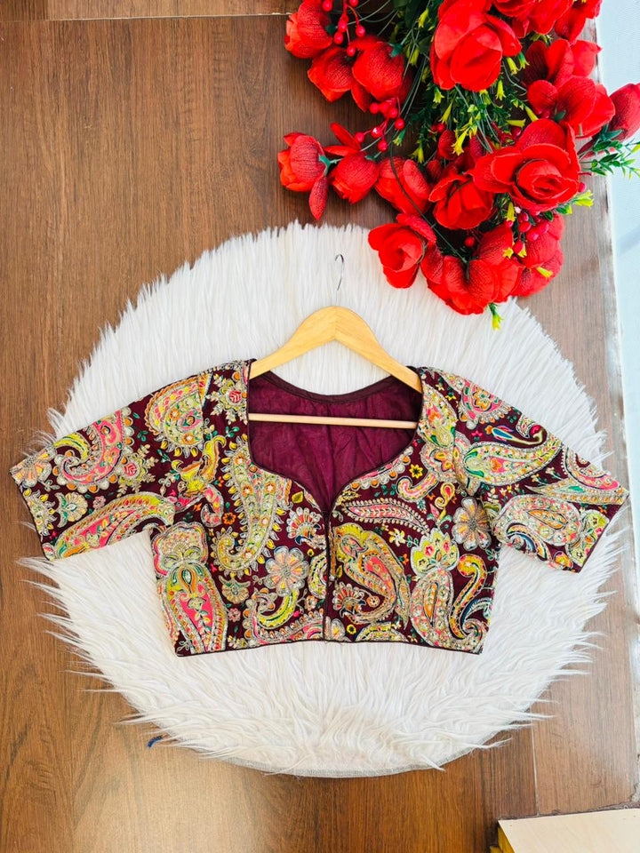 Kashish - Designer Crepe Blouse