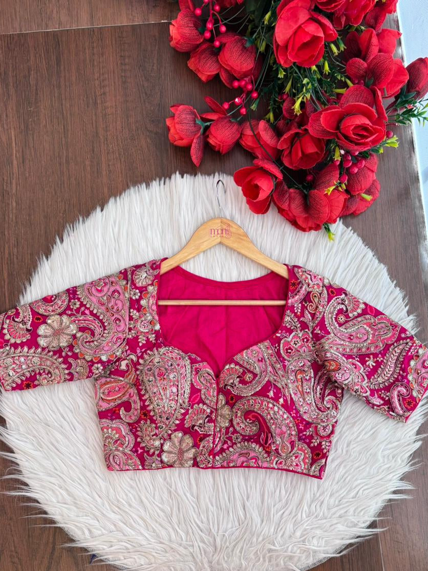 Kashish - Designer Crepe Blouse