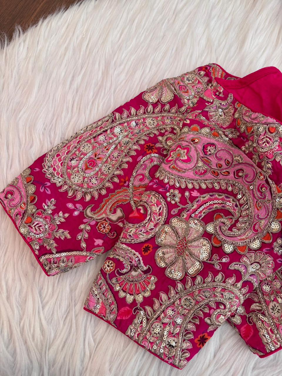 Kashish - Designer Crepe Blouse