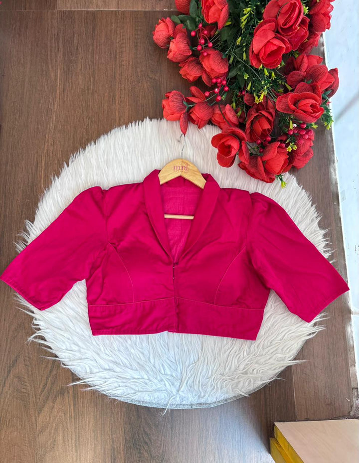 The Mashuqa Edit-Cotton Blouse