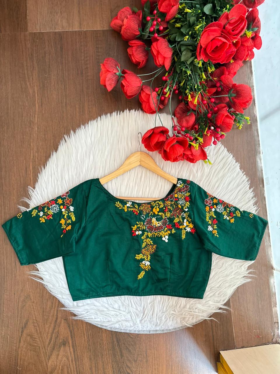 Premium Side Handwork Blouse