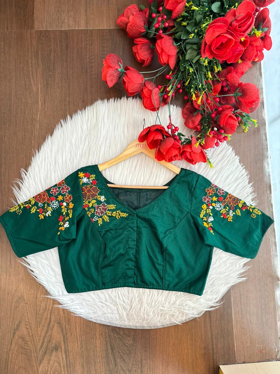 Premium Side Handwork Blouse