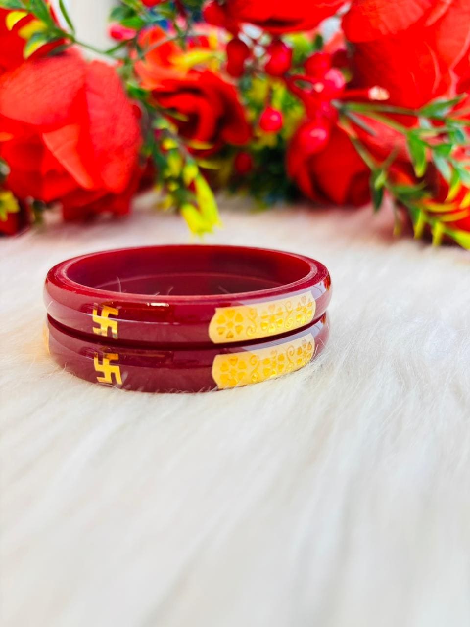 Swastika -Pola Bandhano Pair