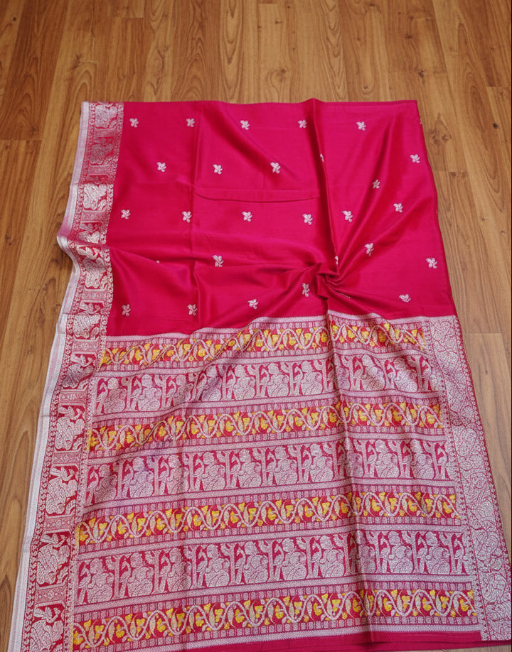 Ethereal Epics Cotton Baluchari Saree