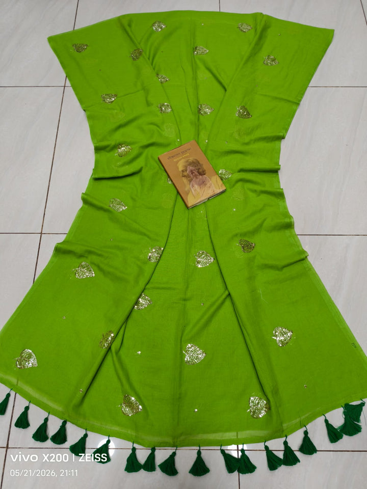 Bosonto Bilash Mul Cotton Saree