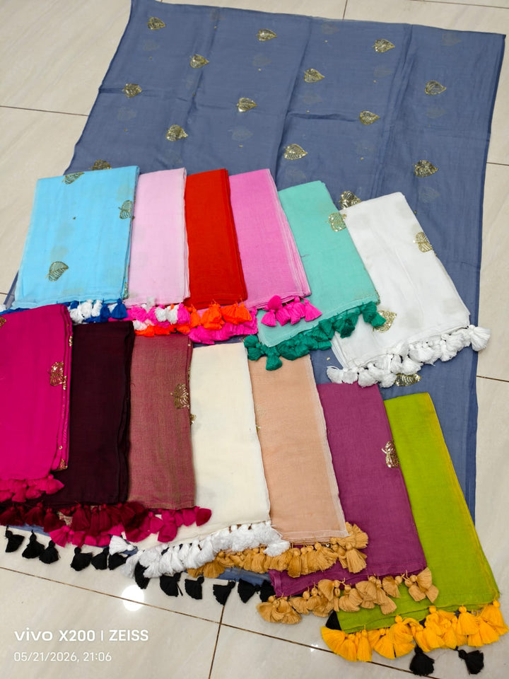 Bosonto Bilash Mul Cotton Saree