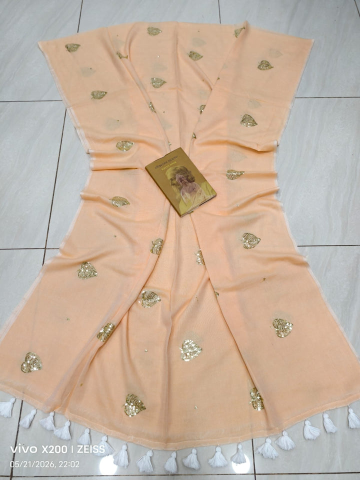 Bosonto Bilash Mul Cotton Saree