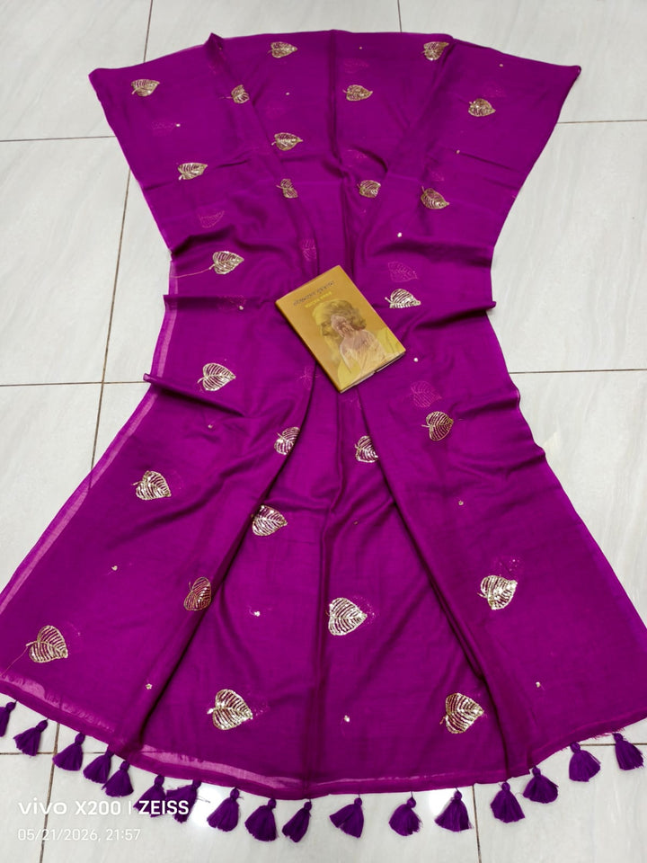 Bosonto Bilash Mul Cotton Saree