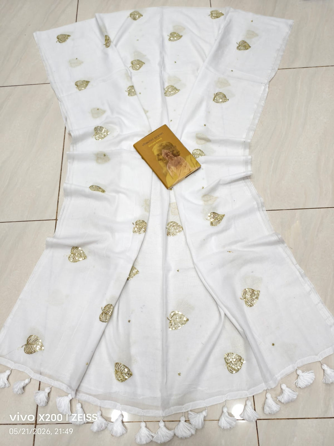 Bosonto Bilash Mul Cotton Saree