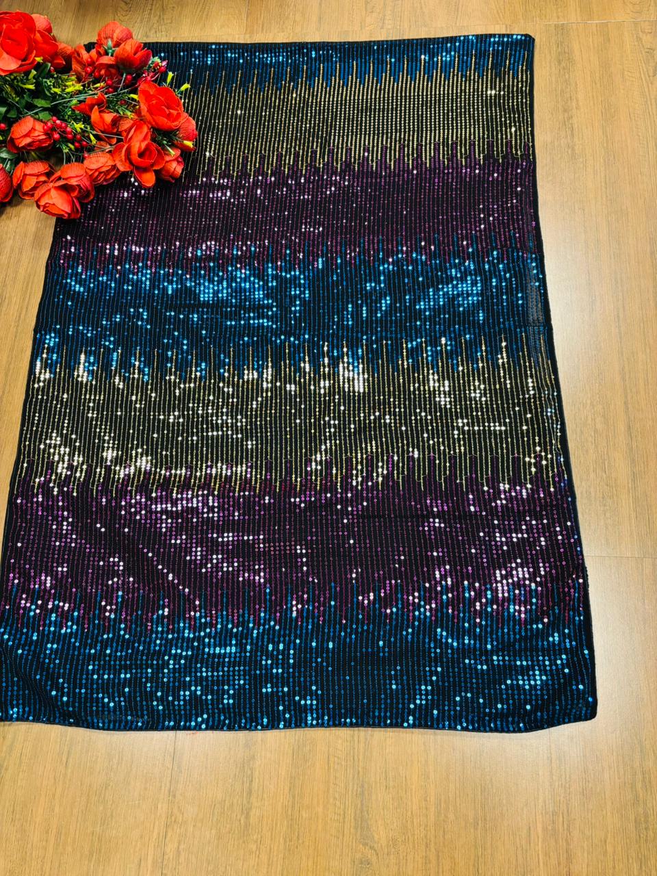 Made of Moonlight -Georgette Saree