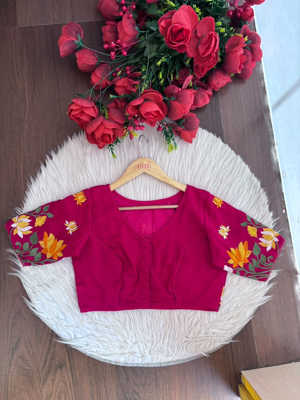 Lost in Lotus  -Designer Blouse