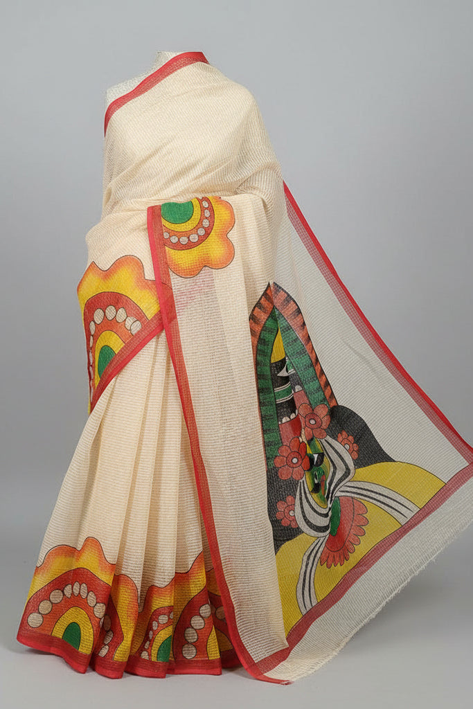 Transformation Hand Painted Kota Saree