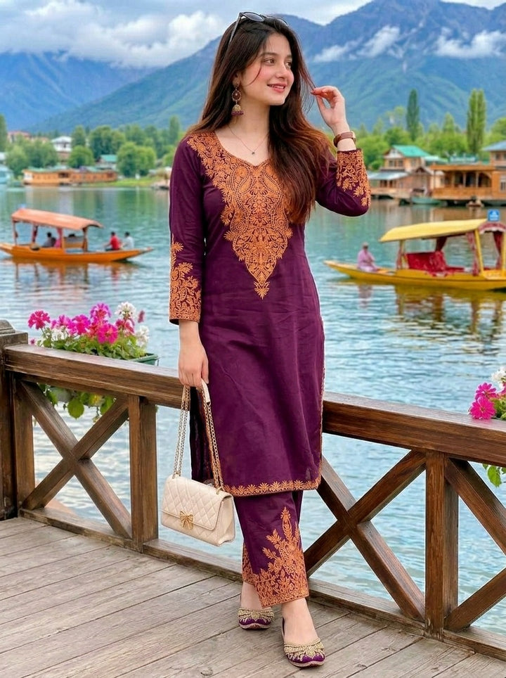 Magic of Kashmir - Special Kurti With Pant