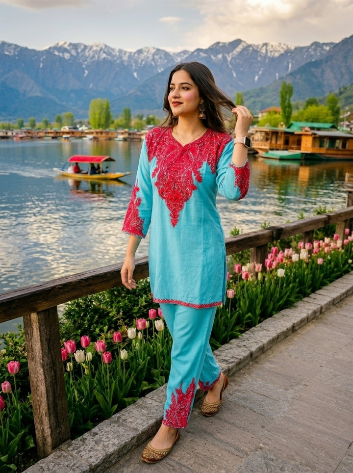 Magic of Kashmir - Special Kurti With Pant