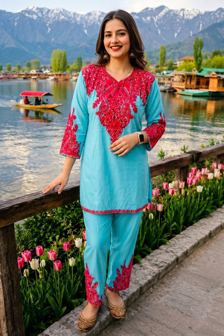 Magic of Kashmir - Special Kurti With Pant
