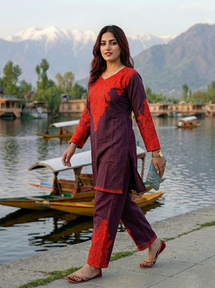 Magic of Kashmir - Special Kurti With Pant