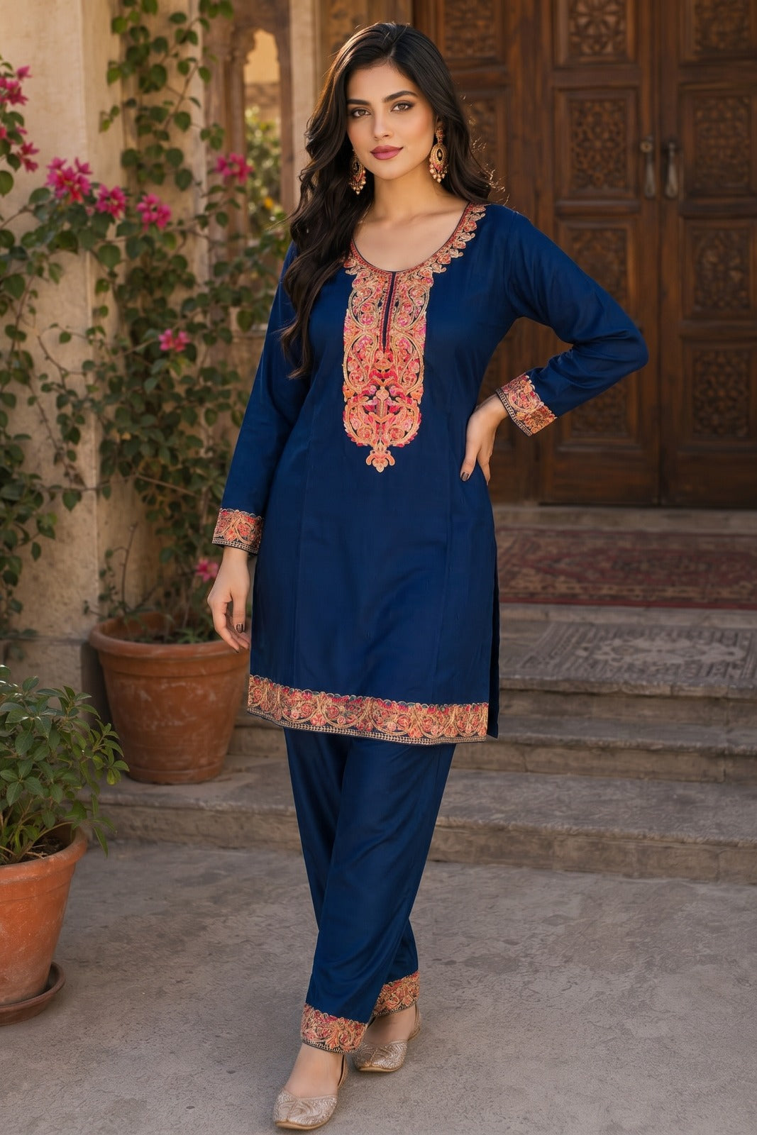 Crown of Kashmir - Special Kurti With Pant