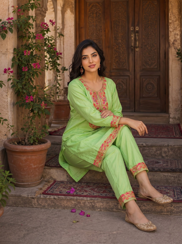Crown of Kashmir - Special Kurti With Pant