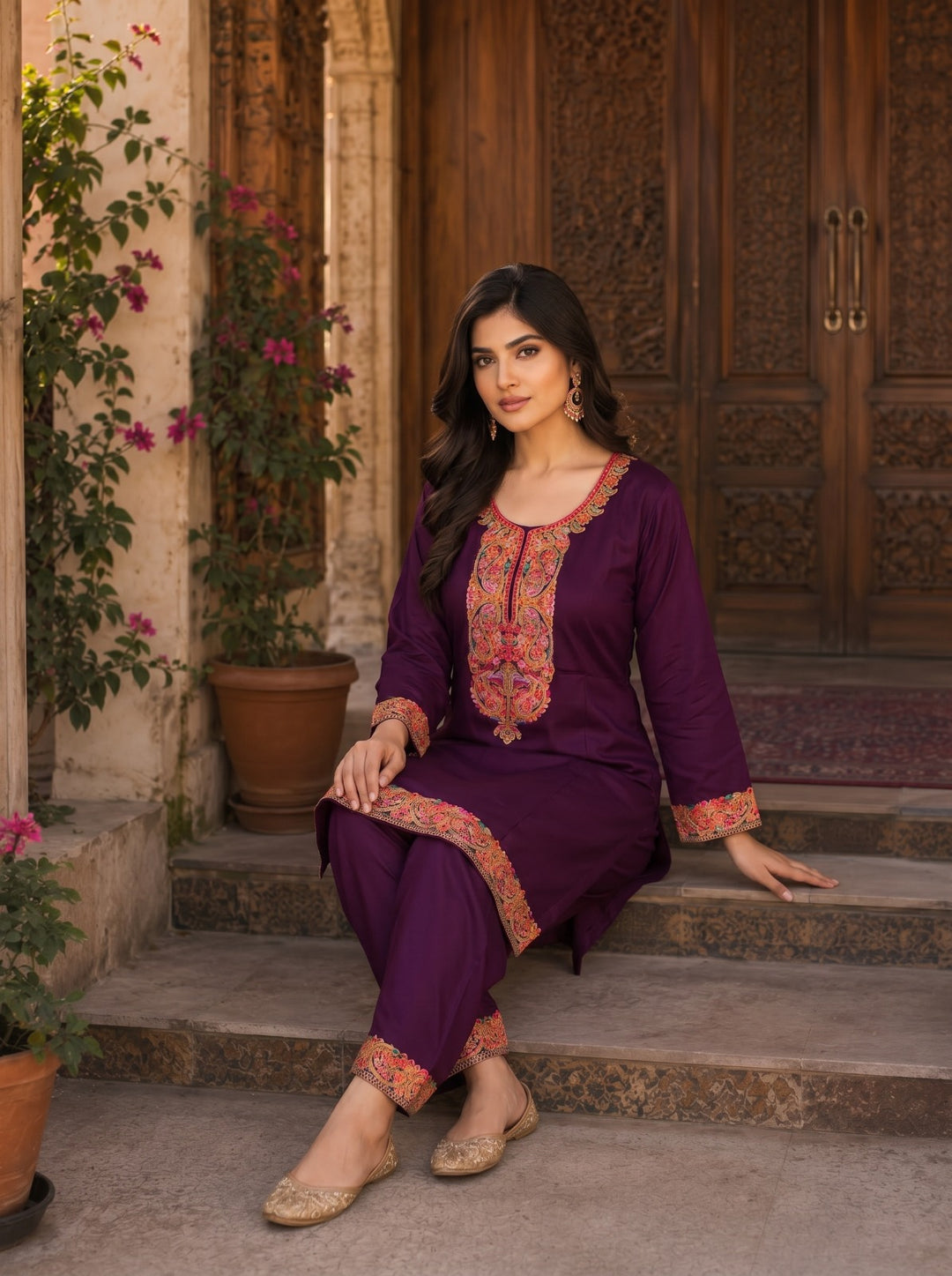 Crown of Kashmir - Special Kurti With Pant