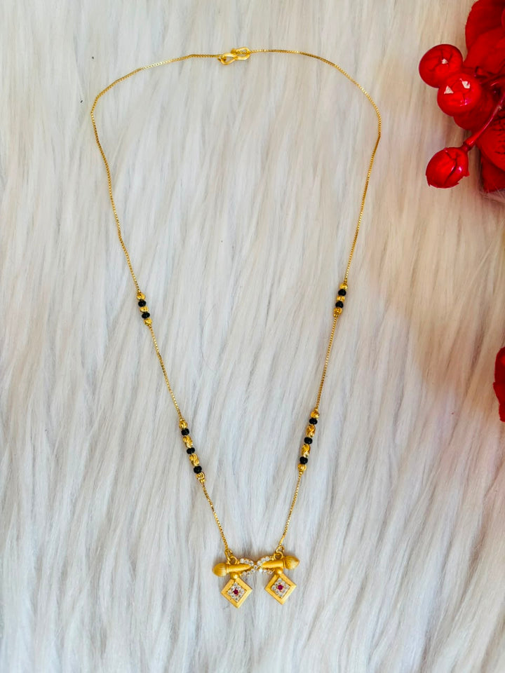 The Ruby Twin- Mangalsutra(Combo-5)