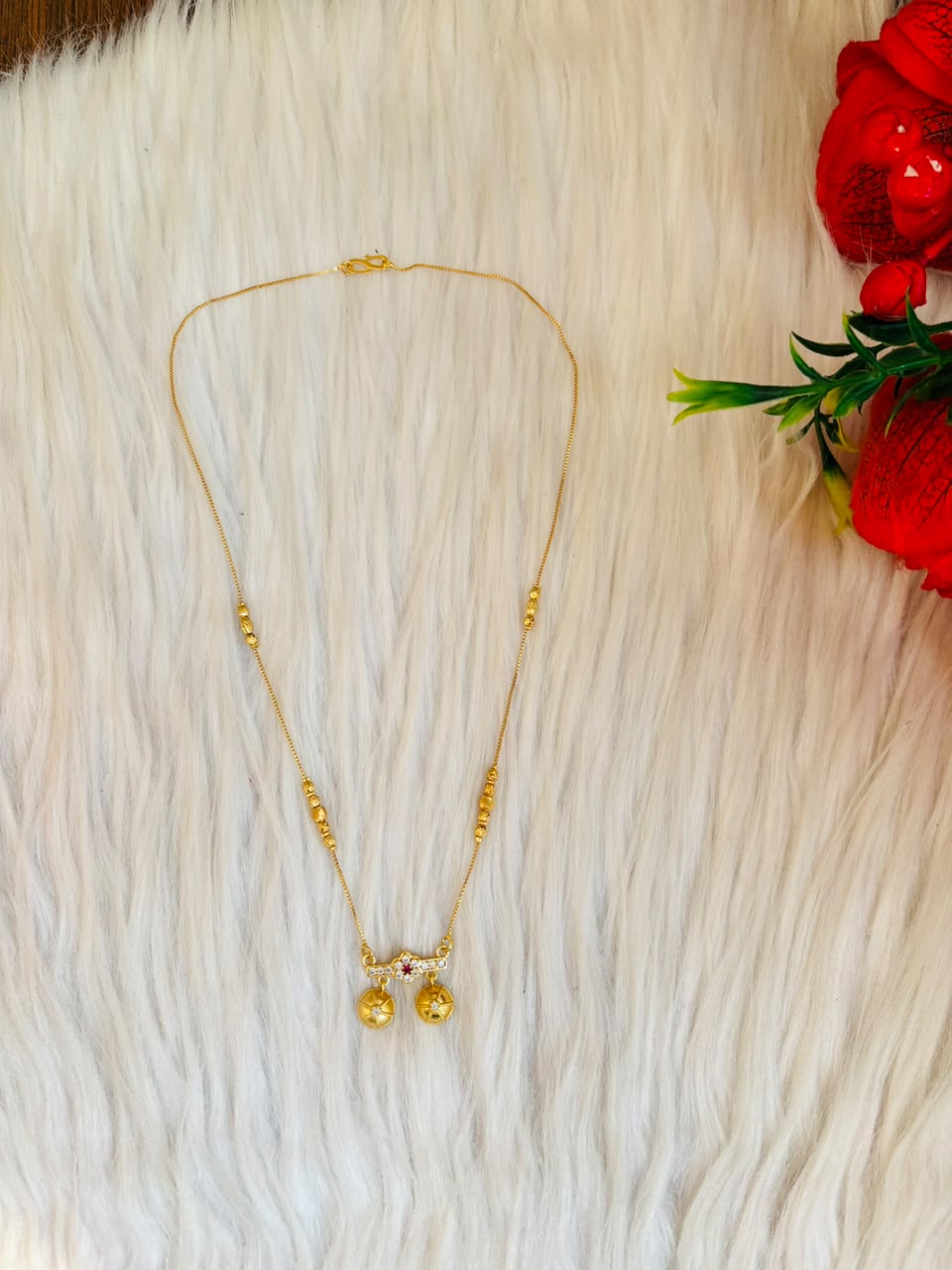 Bridal Glow (Gold Plated Mangal sutra)-Combo 3