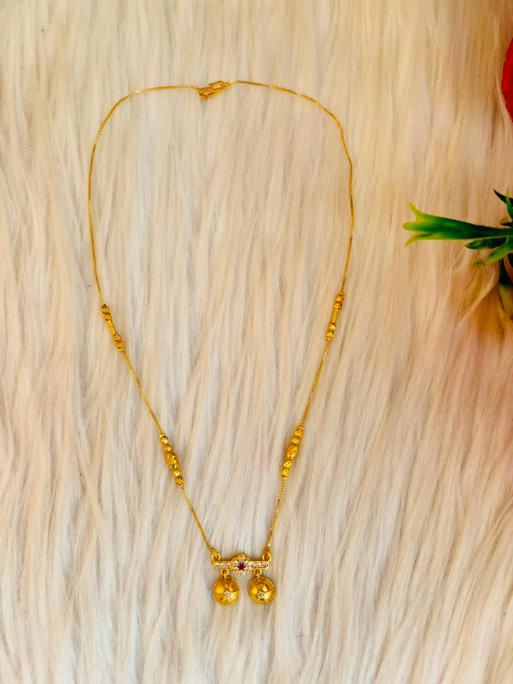 Bridal Glow (Gold Plated Mangal sutra)-Combo 5