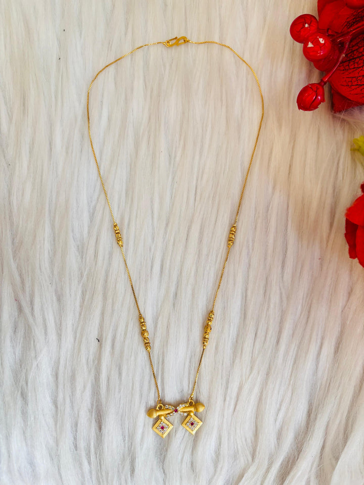 The Ruby Twin- Mangalsutra(Combo-7)