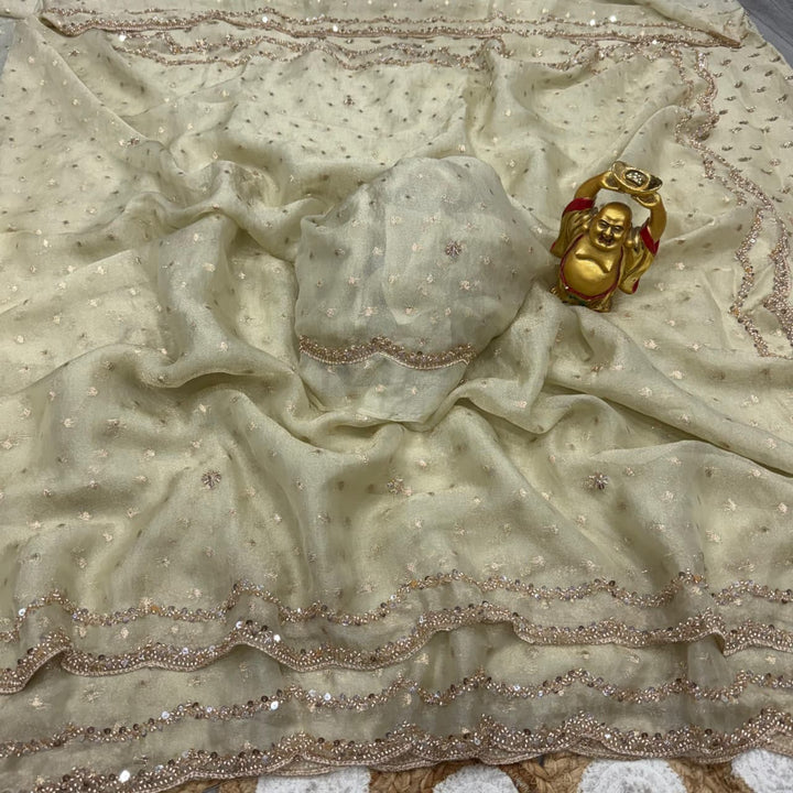 Shine Crystal Silk Saree
