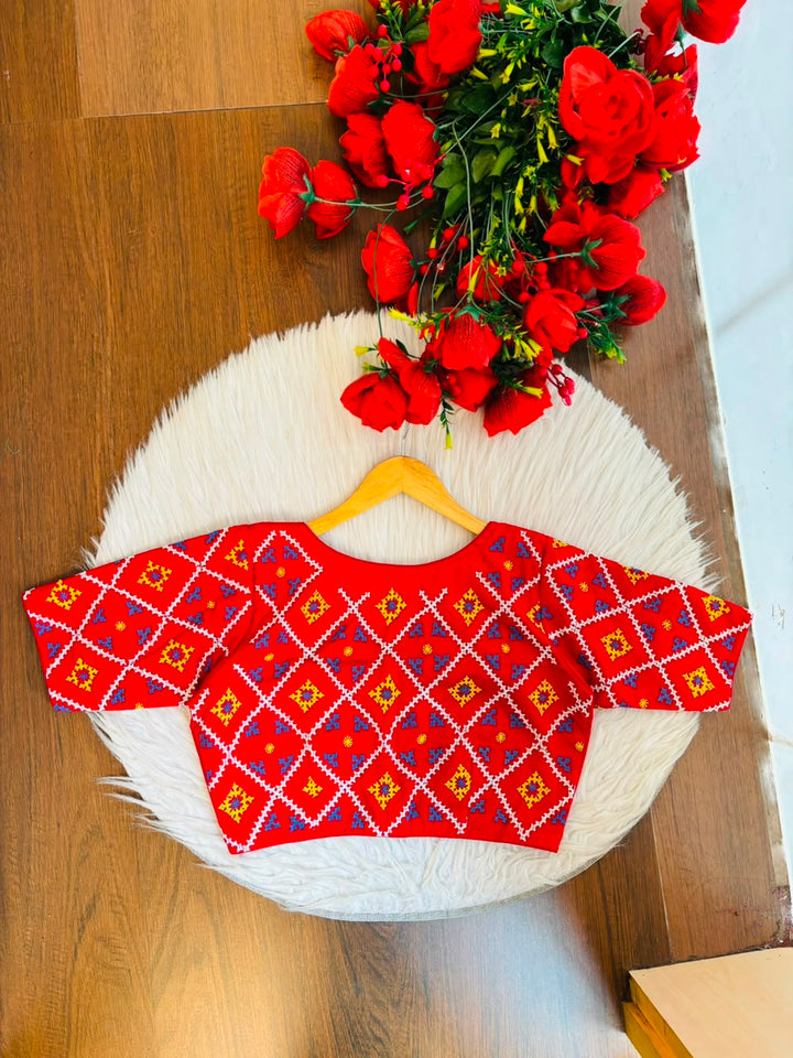 Dreamy Deal-Gujrati Stitch Blouse