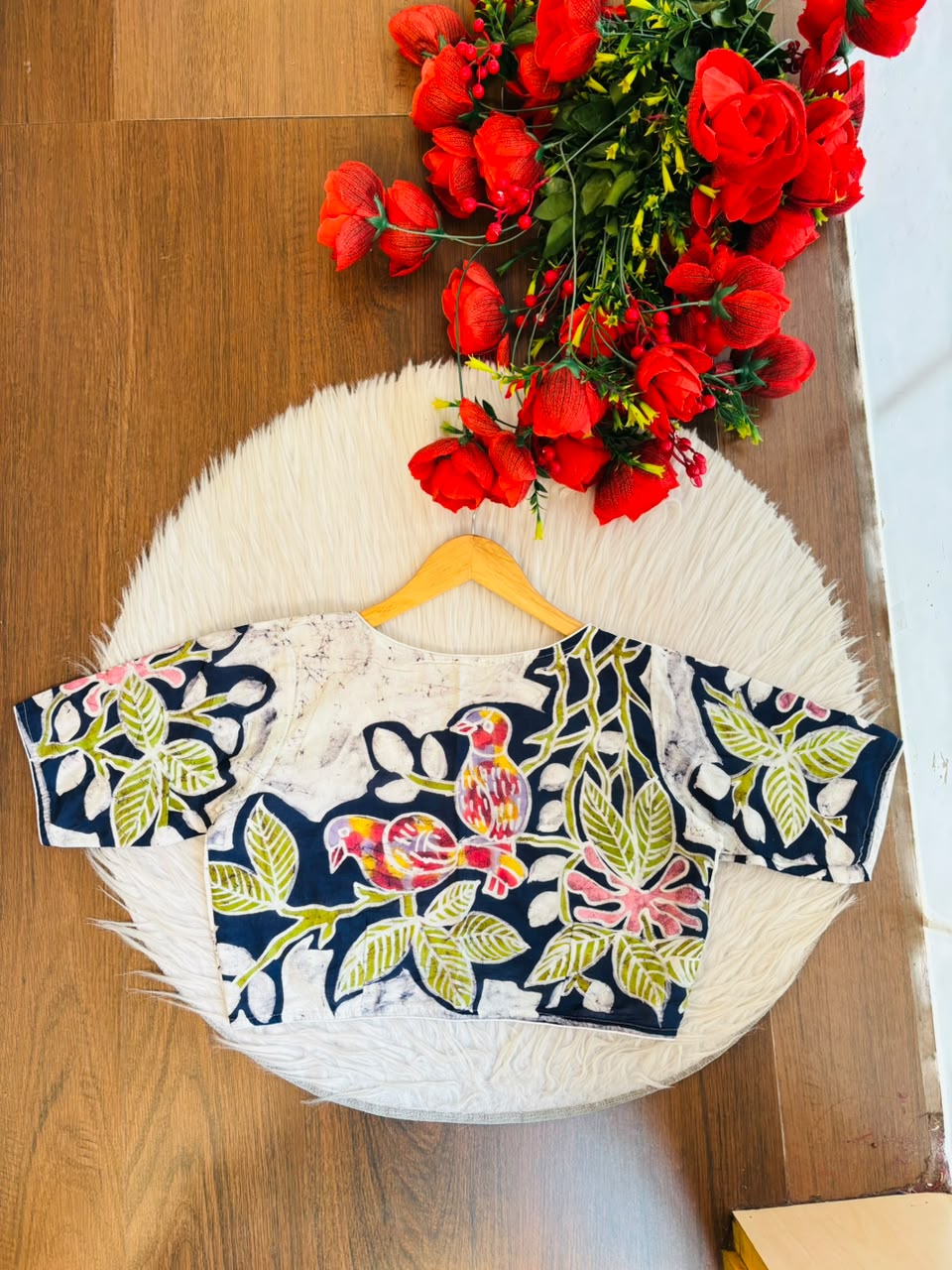Bird Batik -Designer Blouse