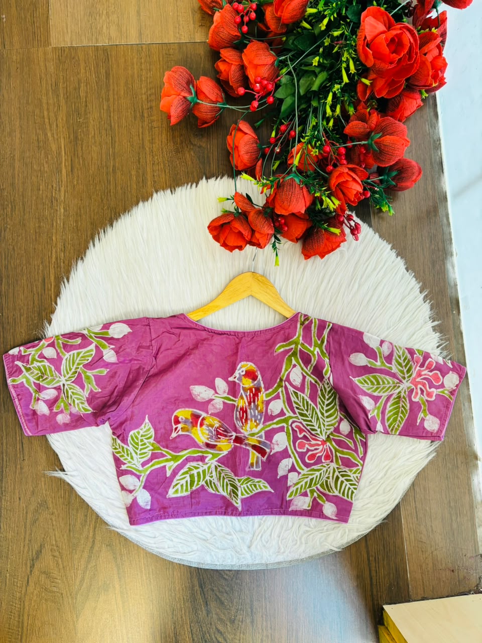 Bird Batik -Designer Blouse
