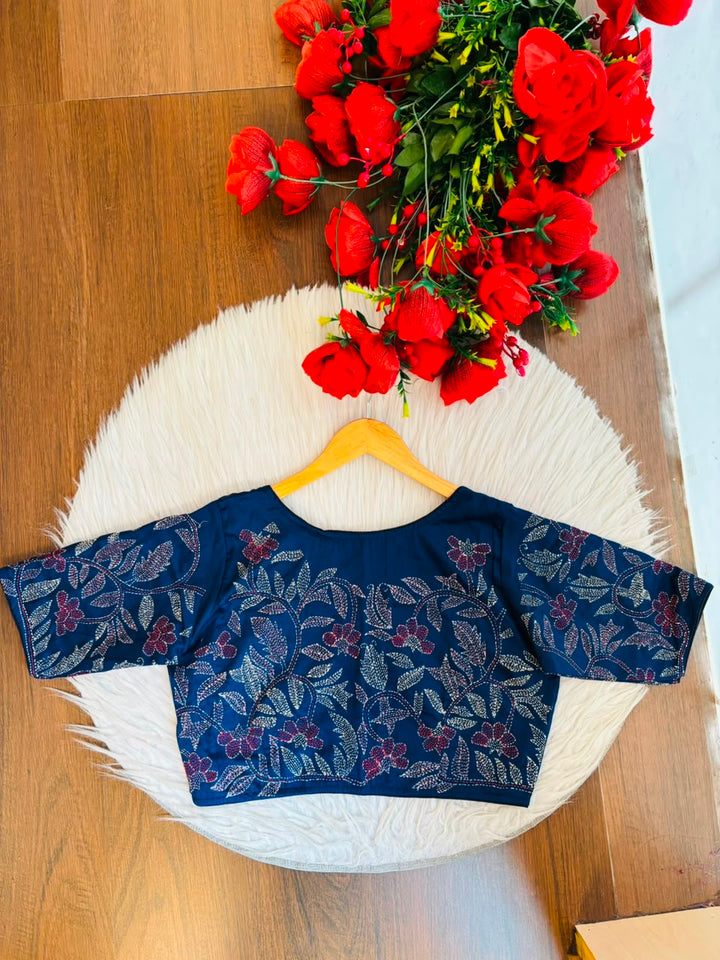 Obsessed With Kantha Stitch Blouse