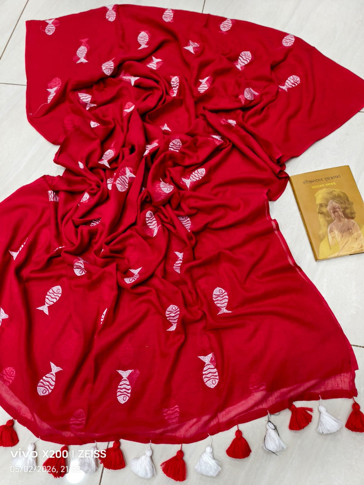 Sagarika Mul Cotton Saree